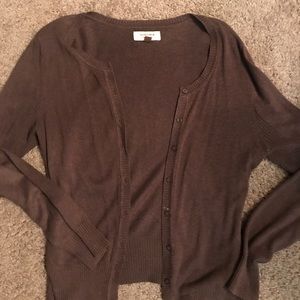 Brown Cardigan